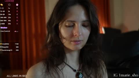 Snapshot of 1mari_01 chatting on 05-20-26, 09:54 Marie online show from 05-20-26, 09:54