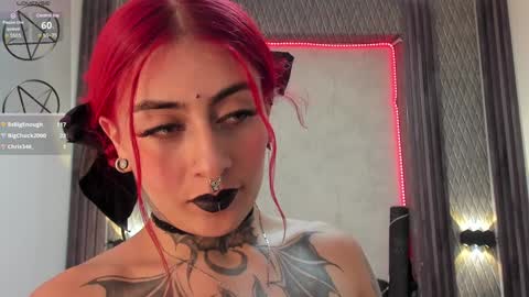 Snapshot of _selene_red chatting on 01-31-25, 06:14 Selene online show from 01-31-25, 06:14