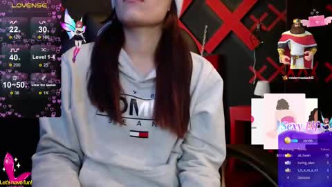 Snapshot of _yuyi chatting on 03-07-25, 02:12 Yuyi online show from 03-07-25, 02:12