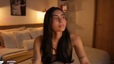 Snapshot of abril_w18 chatting on 07-09-26, 08:57 My name is Alexa. Please say hello I like to chat with you. If you have requests please use tip online show from 07-09-26, 08:57