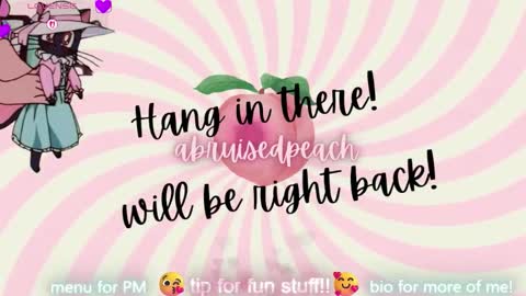 Snapshot of abruisedpeach chatting on 02-14-26, 04:31 Peach online show from 02-14-26, 04:31