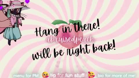 Snapshot of abruisedpeach chatting on 02-20-26, 06:26 Peach online show from 02-20-26, 06:26