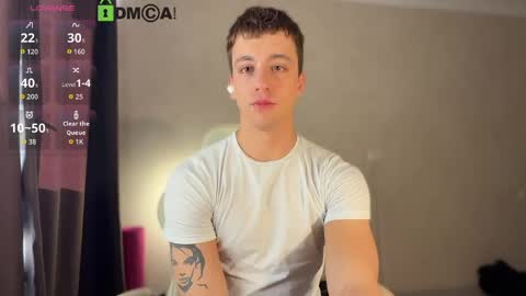 Snapshot of adampolerno chatting on 05-03-26, 02:23 Hi Im Adam Glad to see u here 3 And its my first day online show from 05-03-26, 02:23