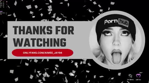 Aimee Jay online show from 09-10-25, 08:25