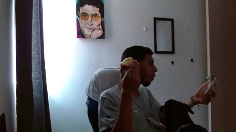 Snapshot of alejo_hot23 chatting on 10-19-25, 06:41 David online show from 10-19-25, 06:41
