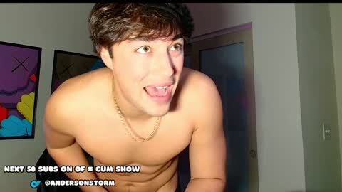 Snapshot of andersonstorm chatting on 01-15-25, 03:00 Anderson Storm online show from 01-15-25, 03:00