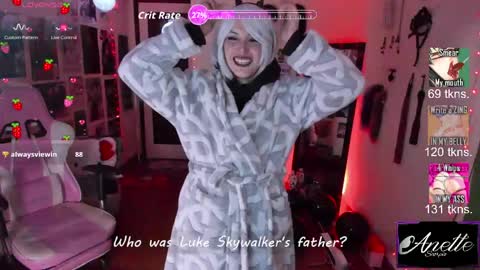 Anette Scorpio online show from 04-24-26, 12:13