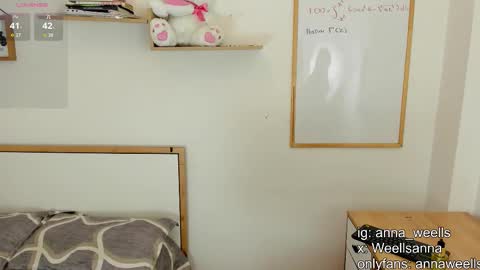  Anna Weells  online show from 02-23-26, 01:30