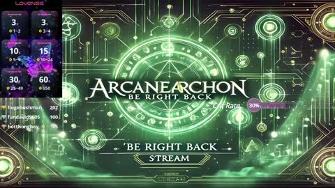 Snapshot of arcanearchon chatting on 01-23-25, 06:03 Arcane Archon online show from 01-23-25, 06:03