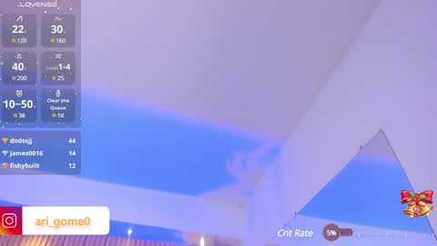 Snapshot of arigy_gomez chatting on 12-24-24, 03:49 Arigy Everyday From 1430 to 2130 Col Time online show from 12-24-24, 03:49