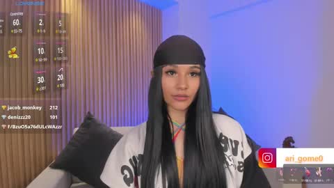 Snapshot of arigy_gomez chatting on 02-14-25, 12:09 Arigy Everyday From 1430 to 2130 Col Time online show from 02-14-25, 12:09