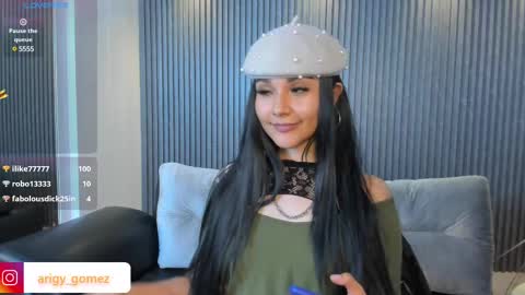 Snapshot of arigy_gomez chatting on 03-12-25, 09:56 Arigy Everyday From 1430 to 2130 Col Time online show from 03-12-25, 09:56