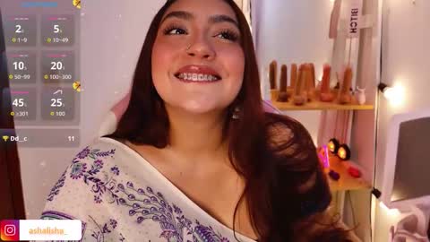 Snapshot of ashalisha chatting on 11-24-25, 01:00 Asha online show from 11-24-25, 01:00