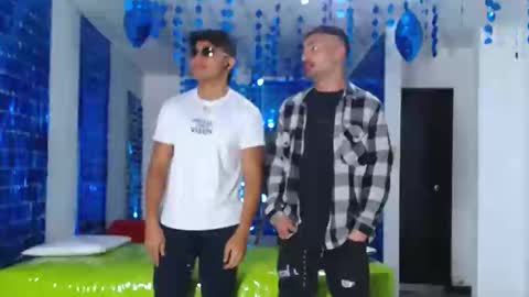 Snapshot of asmodeus7100 chatting on 02-22-25, 12:16 THOMAS AND DAMIAND online show from 02-22-25, 12:16