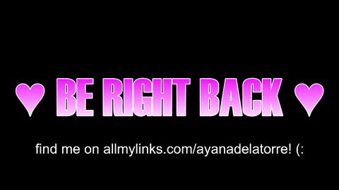 Ayana Delatorre online show from 03-25-26, 06:03