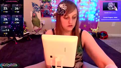 BabyZelda online show from 01-31-25, 04:14
