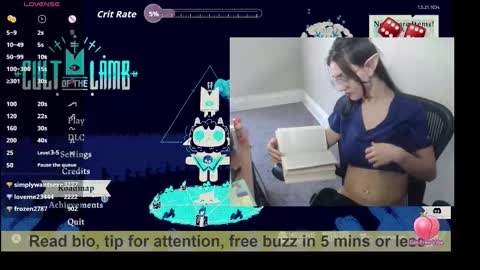 Bex Black online show from 02-15-26, 06:15