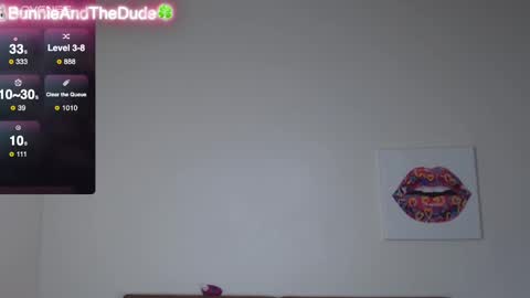 Snapshot of bunnieandthedude chatting on 02-15-25, 09:15 BUNNIE and THE DUDE TheLebowskis online show from 02-15-25, 09:15