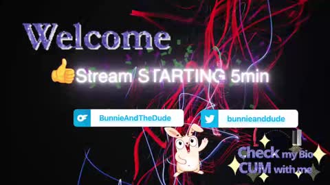 Snapshot of bunnieandthedude chatting on 02-25-25, 06:03 BUNNIE and THE DUDE TheLebowskis online show from 02-25-25, 06:03