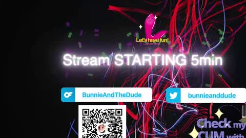 Snapshot of bunnieandthedude chatting on 03-09-25, 07:59 BUNNIE and THE DUDE TheLebowskis online show from 03-09-25, 07:59