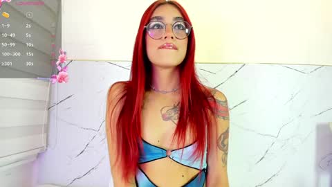 Snapshot of cherry_welll chatting on 01-16-25, 05:21 Cherry  Conection 11pm-6am Colombia time online show from 01-16-25, 05:21