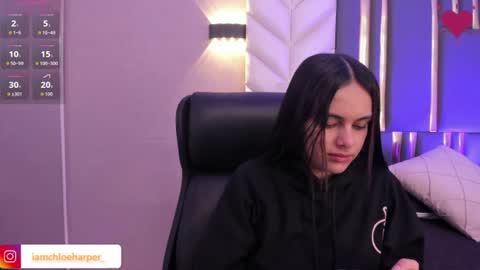 Snapshot of chloeharper_ chatting on 07-20-26, 12:40 Chloe Harper online show from 07-20-26, 12:40