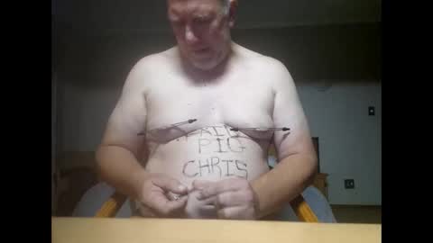 Chrispainpig torture bdsm masochist slave submissive hardcore anal CBT humiliation online show from 04-22-26, 06:42