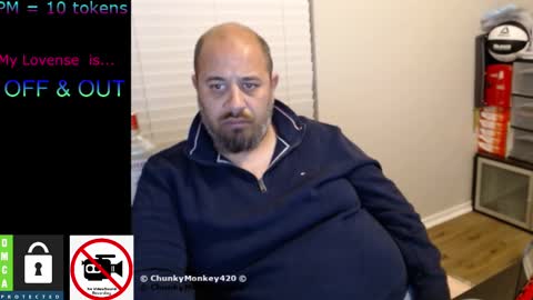 Snapshot of chunkymonkey420 chatting on 02-15-25, 07:06 Spencer Smokey Bear online show from 02-15-25, 07:06