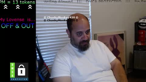 Snapshot of chunkymonkey420 chatting on 03-07-25, 12:37 Spencer Smokey Bear online show from 03-07-25, 12:37