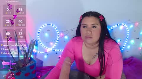 Snapshot of dakkotta_curvy chatting on 01-22-25, 08:18 VALENTINA online show from 01-22-25, 08:18