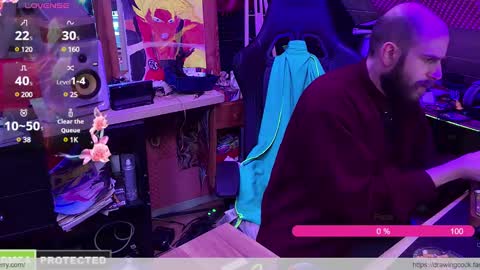 drawingcock online show from 02-02-25, 08:24