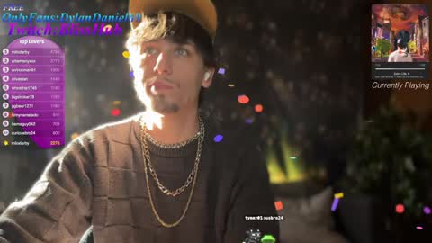 Dylan Daniel 7.8 online show from 12-11-24, 09:12