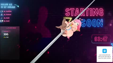 Snapshot of el_xox chatting on 12-04-24, 11:24 el XoX online show from 12-04-24, 11:24