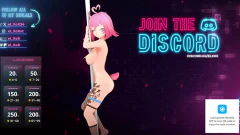 Snapshot of el_xox chatting on 01-18-25, 12:13 el XoX online show from 01-18-25, 12:13