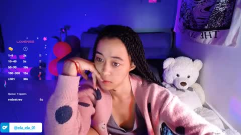 Snapshot of ela_0 chatting on 01-09-25, 04:41 Ela Help me reach 100 thumbs up online show from 01-09-25, 04:41
