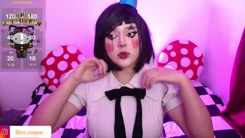 Elice Cooper new account online show from 10-31-25, 05:08