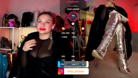 Snapshot of erika_kirman chatting on 01-16-26, 01:04 Erika online show from 01-16-26, 01:04