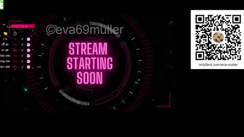 Snapshot of eva69muller chatting on 02-18-25, 07:09 Eva next show 8pm CEST AMST online show from 02-18-25, 07:09