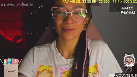 Snapshot of evil_miss_palpatin chatting on 12-19-25, 11:56 Lucia Ilich.... IG miss palpatine NEXT SHOW 200724 online show from 12-19-25, 11:56