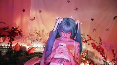 Snapshot of fairywhore chatting on 05-29-26, 04:10 Jackie Cosplayer online show from 05-29-26, 04:10