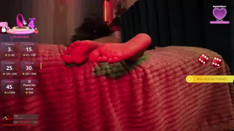 Goddess Caramel Toez online show from 12-13-25, 07:53