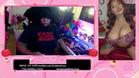 Snapshot of goddesscocoaa chatting on 03-15-26, 01:55 Goddess Cocoa online show from 03-15-26, 01:55