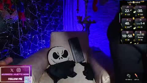 Goddes Juliette Noiir online show from 05-22-26, 10:43