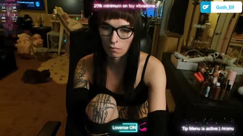 Goth Elf online show from 01-15-25, 01:02