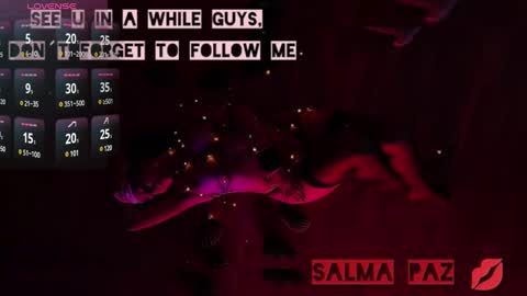SALMA  online show from 01-27-25, 04:09