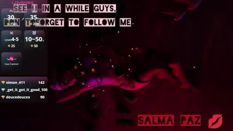 SALMA  online show from 01-28-25, 07:53