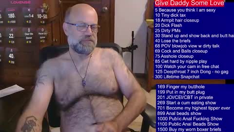 HairyDaddyBear69 online show from 10-09-25, 10:46