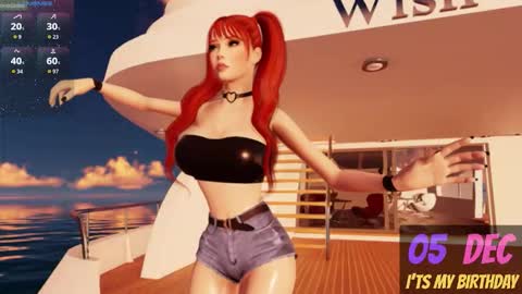 Snapshot of hannah3dx chatting on 11-24-25, 10:42 Hannah online show from 11-24-25, 10:42