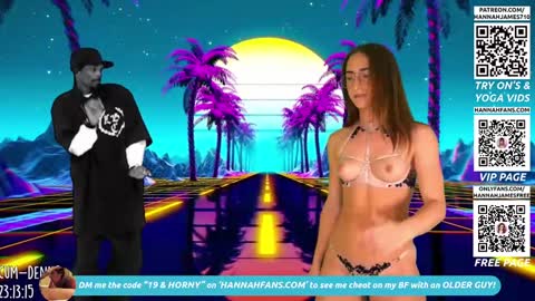 Hannah James online show from 10-04-25, 02:59
