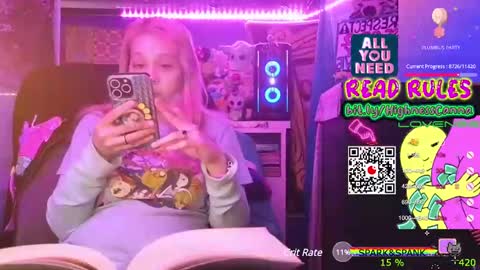 Snapshot of highnesscanna chatting on 12-04-24, 12:03 HiGHNESS CANNA online show from 12-04-24, 12:03